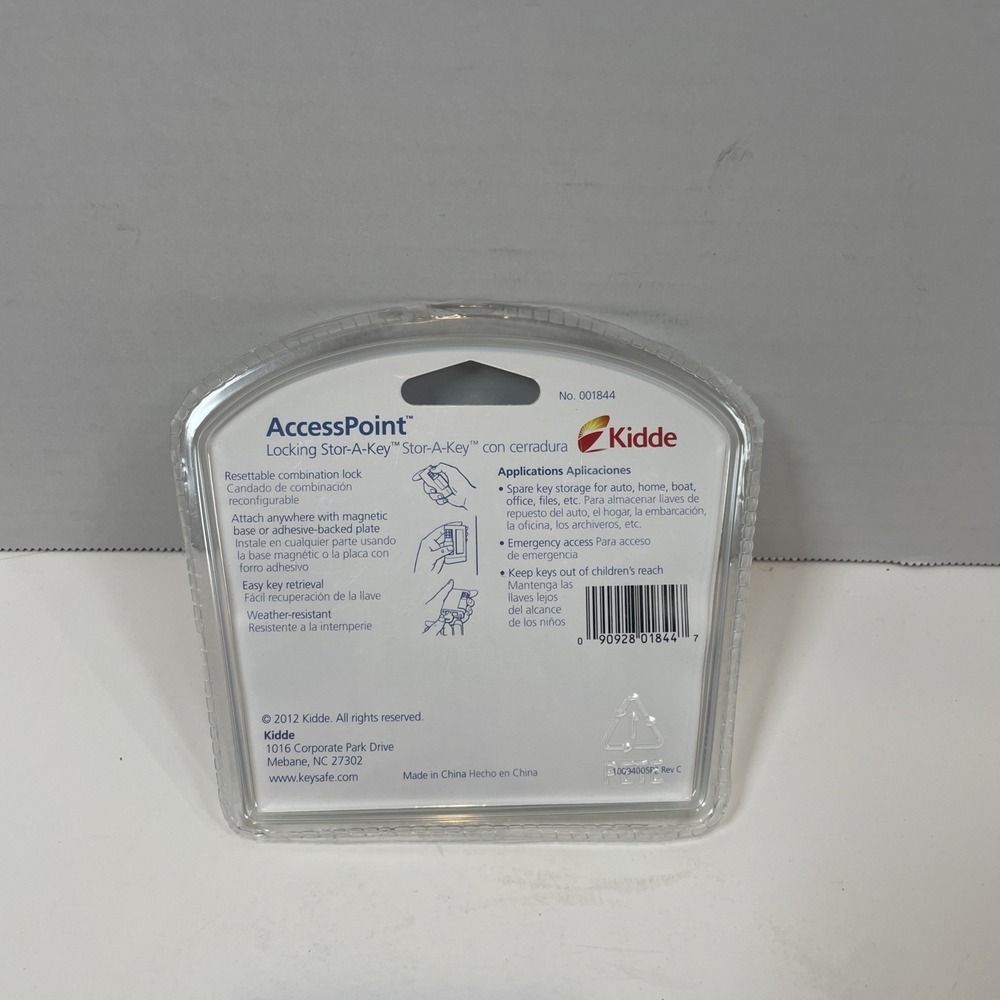 Kidde Key Case Unisex OS Gray AccessPoint Locking Stor-A-Key Magnetic 001844 - Picture 5 of 6